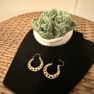 Gold Hoop Earrings